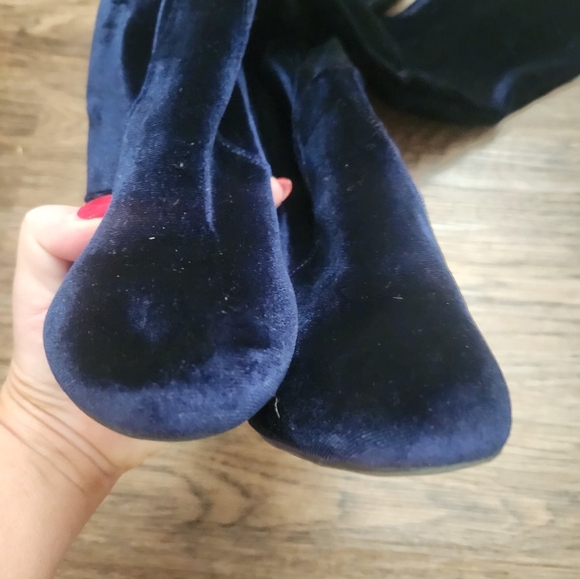 Steve Madden Norri Blue Thigh High Boots - Picture 6 of 8